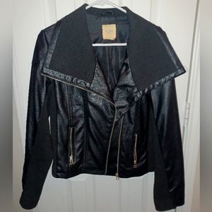 Black Leather Jacket, size M